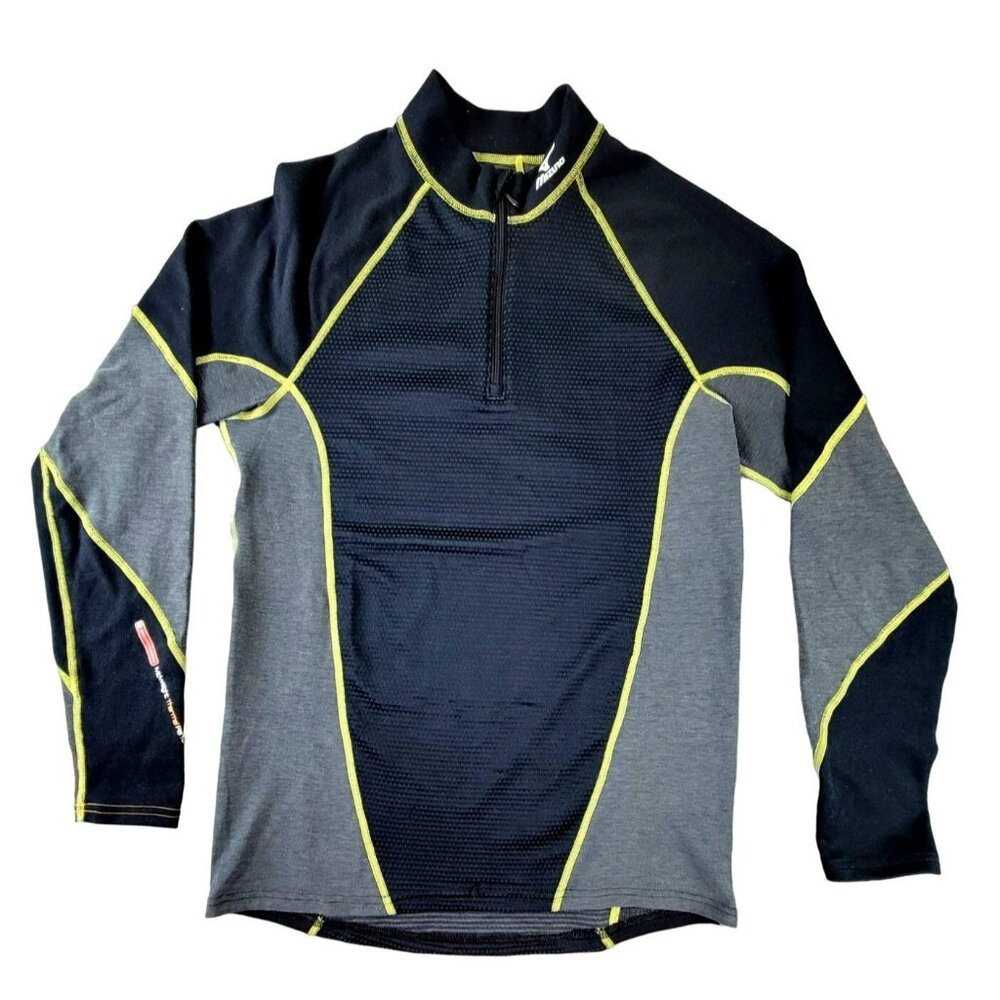 Mizuno Womens Sports Shirt Jacket Midweight Thermal Performance size M JH1438